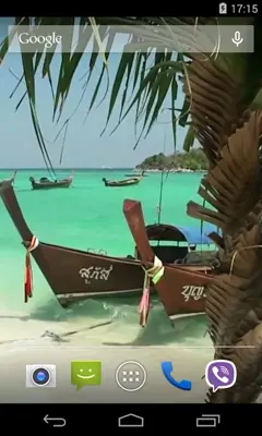 Thai Boat Video Wallpaper android App screenshot 0