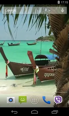 Thai Boat Video Wallpaper android App screenshot 1